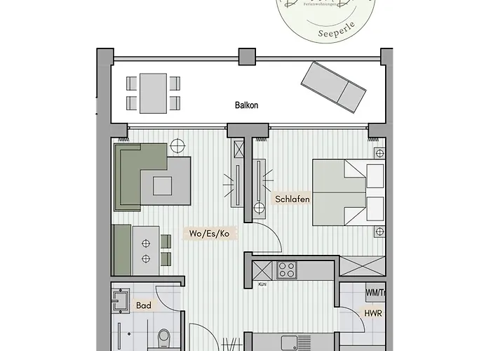 Seeperle Am Duemmer 公寓